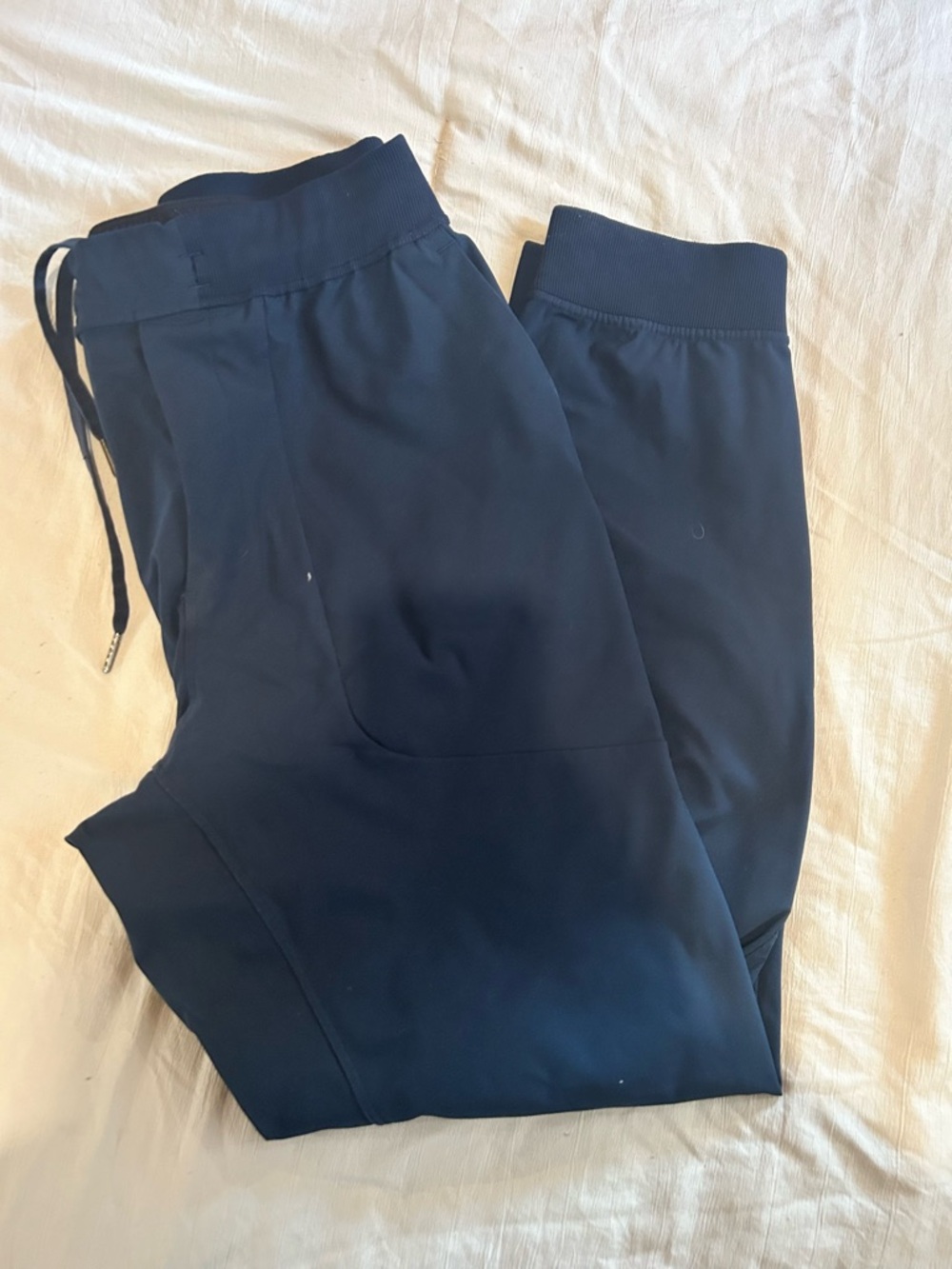 lululemon athletica Men's Dark Navy Drawstring Joggers